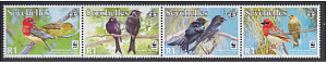 Сейшелы, 2008, Птицы, WWF,  4 марки
